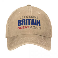Let's Make Britain Great Again Cap
